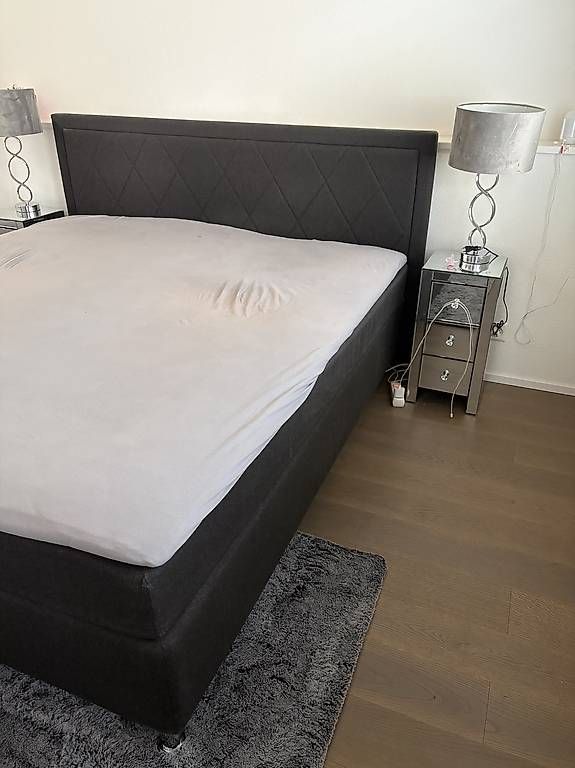 Betten: Boxspringbett/Lit Boxspring 180x200 – Gebraucht aus Champagne von Mem98 4