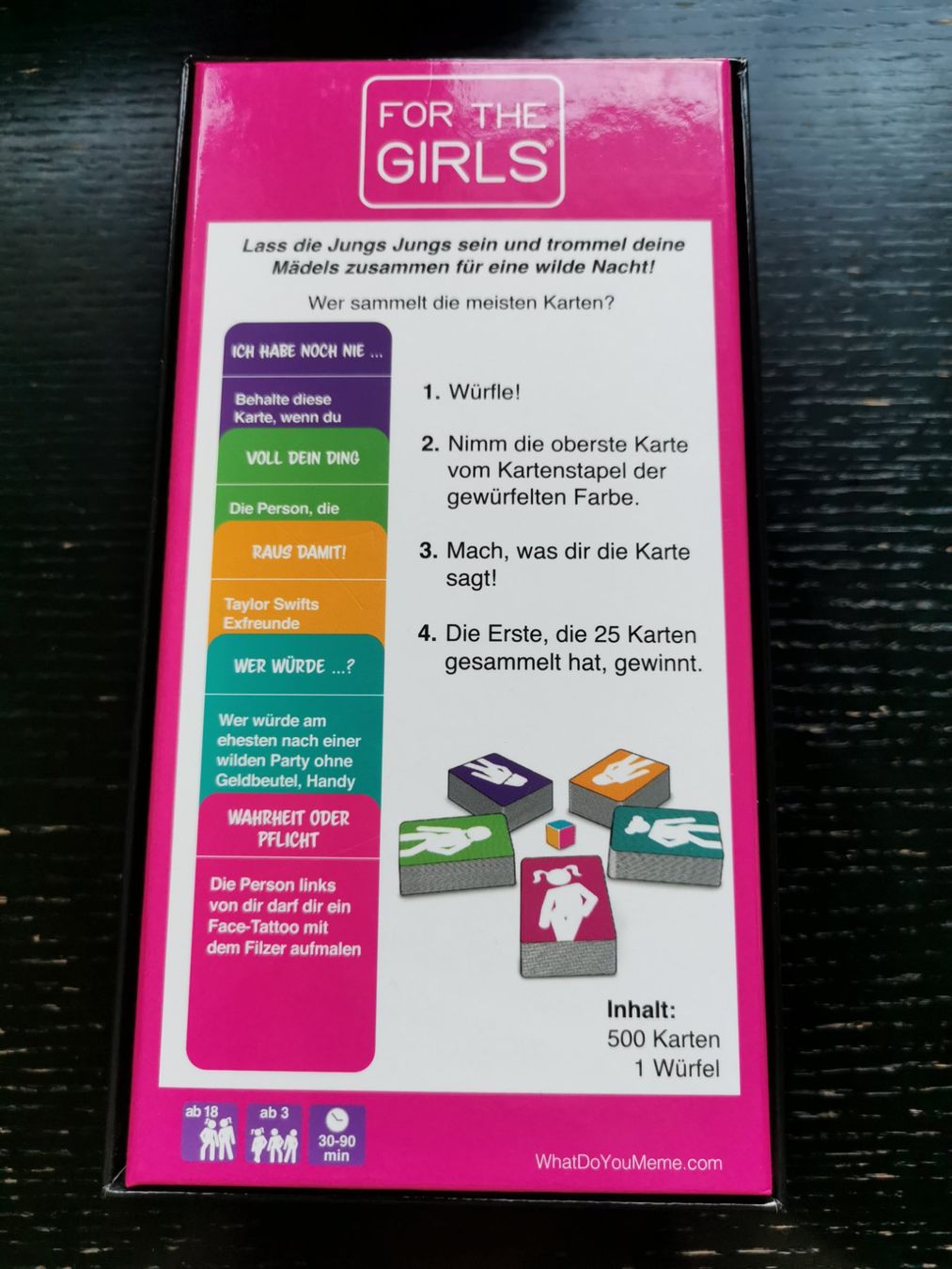 Giochi: Partyspiel - FOR THE GIRLS – Usato da Zürich venduto da fil_t2br 1