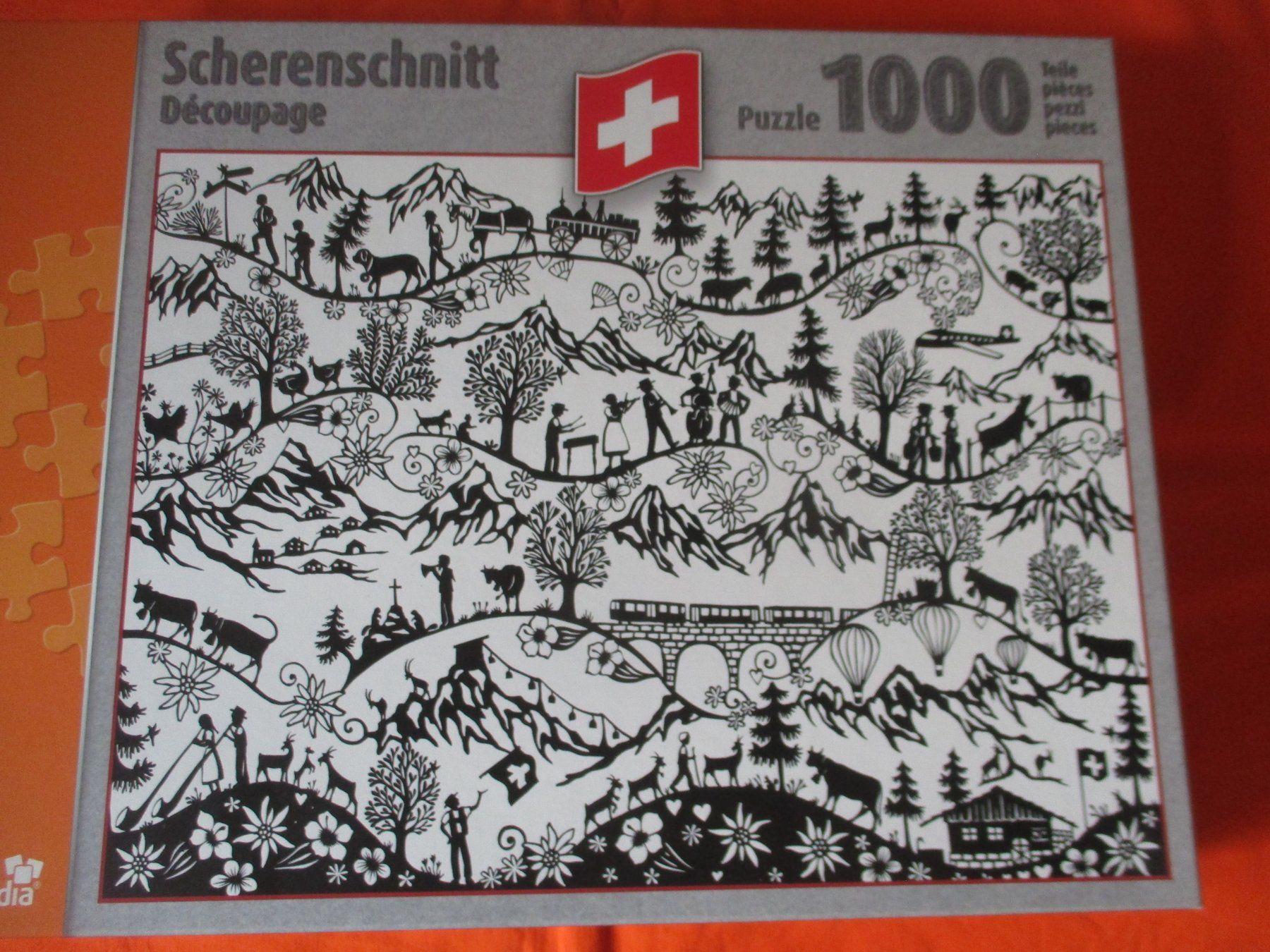 Puzzles: Puzzle Scherenschnitt 1 – D'occasion à Birsfelden par alles-muss-raus