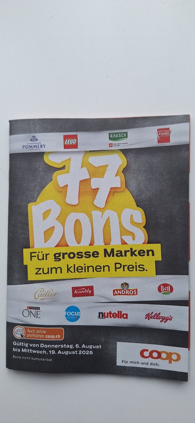 Gutscheine: Coop 77 Bons – Neu (gemäss Beschreibung) aus Schwyz von cla_8w6t