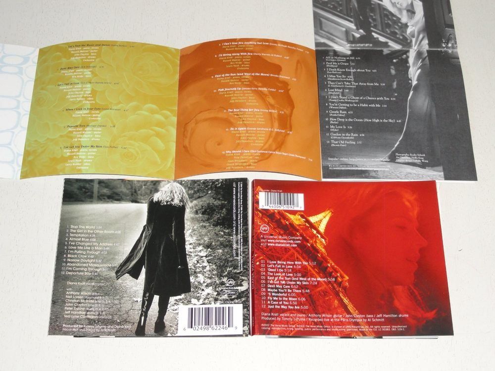 CD: Diana Krall -collection 4CD's- Impulse, Verve - include Live – Usato da Unterbäch venduto da oqlib 1