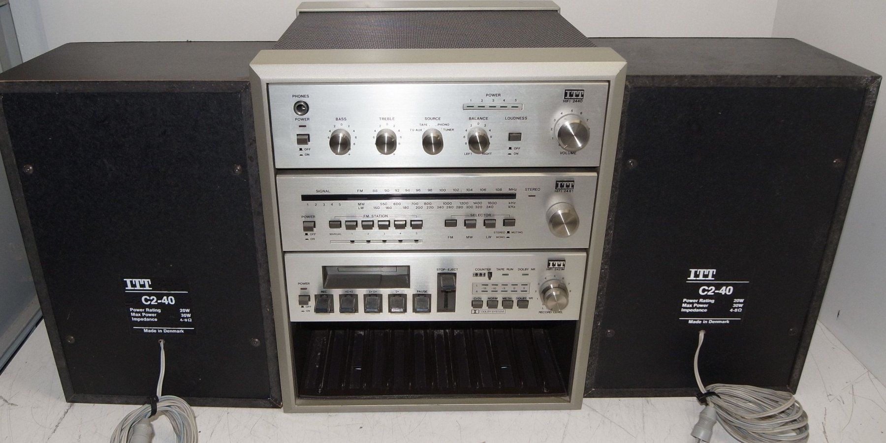 Lettore multimediale & Streamer: ITT Stereo Anlage mit Rack und Boxen – Usato da Männedorf venduto da livesteam