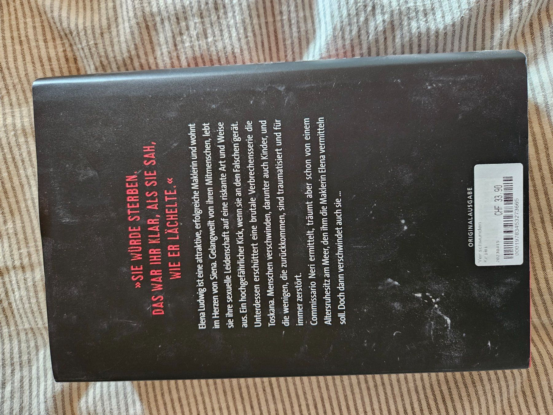 Bücher: Sabine Thiesler – Verschwunden – Gebraucht aus Eriswil von liv_lq5j 2