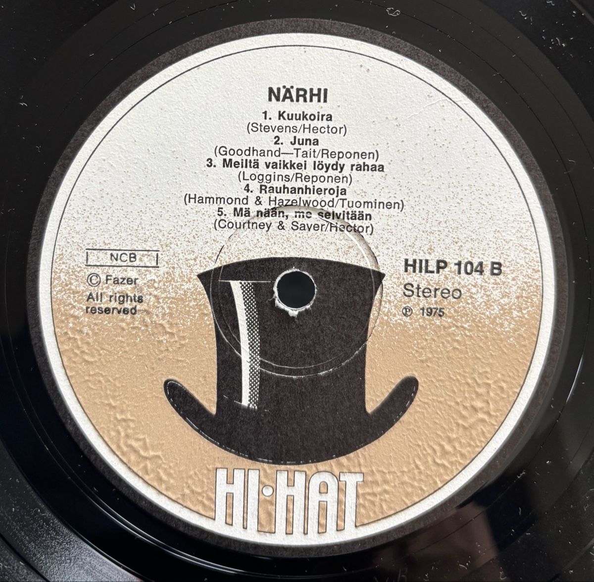 Dischi in vinile: NÄRHI HI-HAT LP VG+/VG+ – Usato da Neuchâtel venduto da Deivid2 2