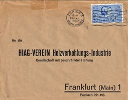1937 Pro Juventute J84 auf Brief