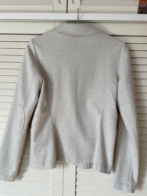 Giacche: Blazer Gr. S grauweiss/glitzer neu – Nuovo (secondo la descrizione) da Duggingen venduto da osere 1