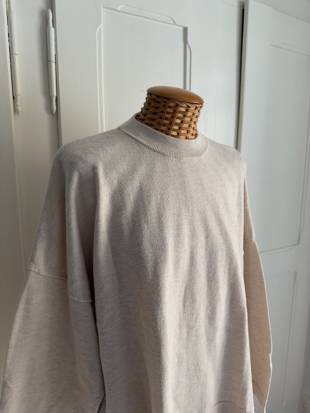 Pulls & Sweat-shirts: Feinstrick Pullover beige XL – D'occasion à Zürich par Diazaio 1