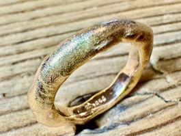 Neuer Ring - Unikat - Anpassbar -  in Gelbgold 750