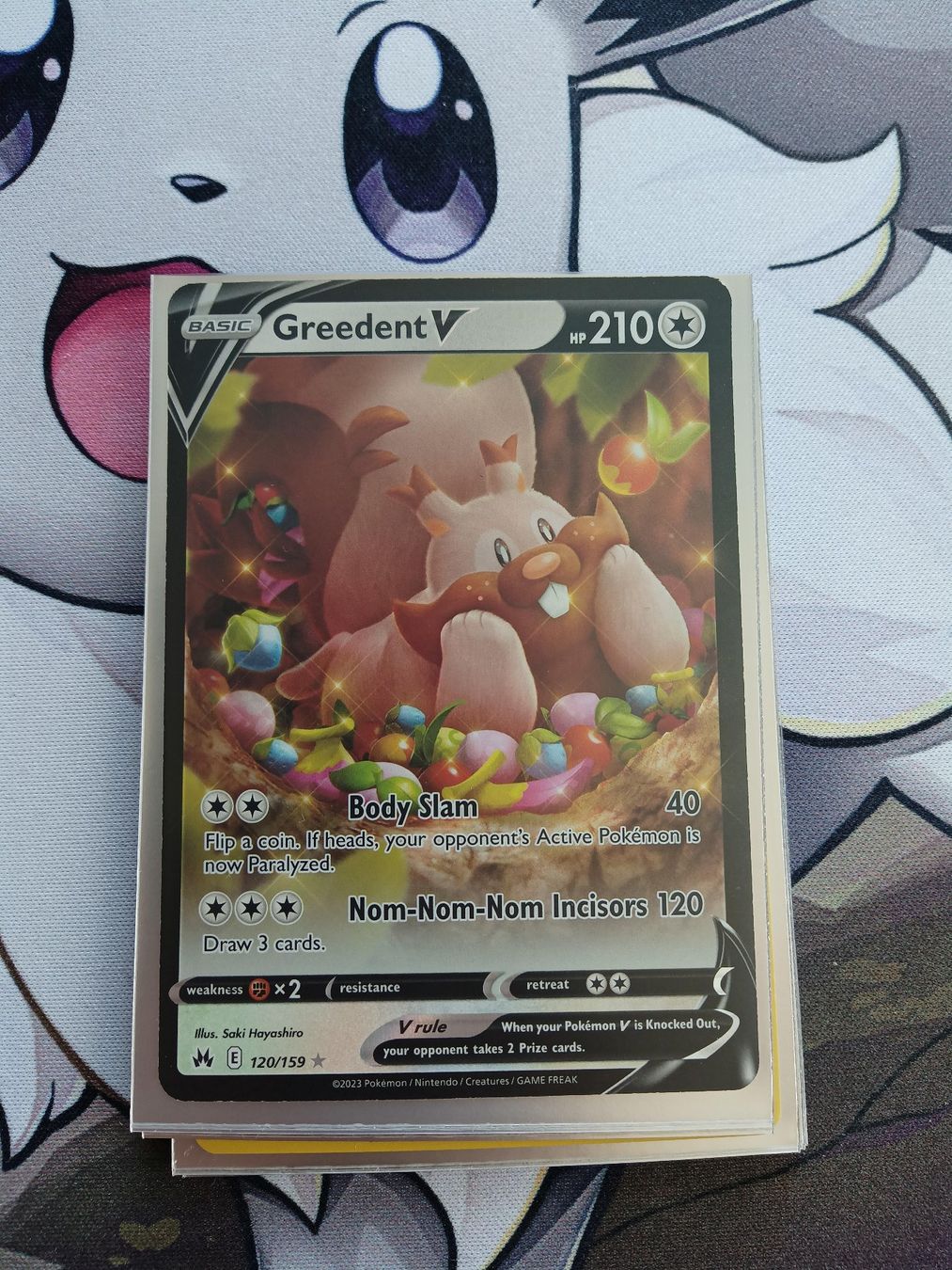 Pokémon Carte collezionabili: Greedent V – Usato da Altstätten SG venduto da GGsGameshop