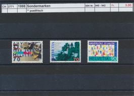 1998 "Sondermarken", ** postfrisch