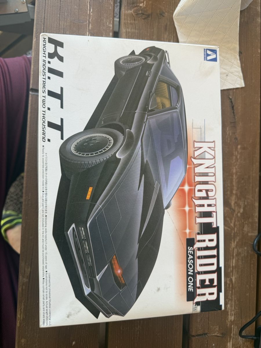 Kit di modellismo & Modellini statici: AOSHIMA Knight Rider K.I.T.T. Modellbausatz NEU – Nuovo e nell'imballaggio originale da Wynau venduto da Ziegler_Secondhand