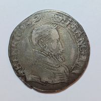 1 Teston 1560 (Heinrich II.) Frankreich s-ss