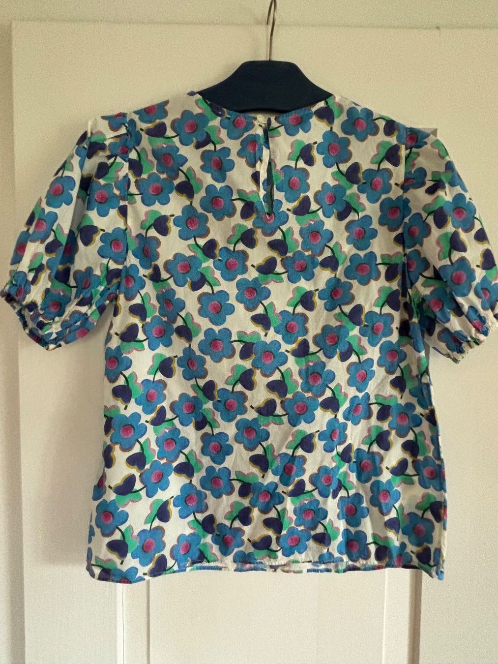 Camicette: Robert Friedman Bluse, Gr. XS, Sommerbluse mit Blumenmuster – Usato da Horgen venduto da uge_pd5p 1