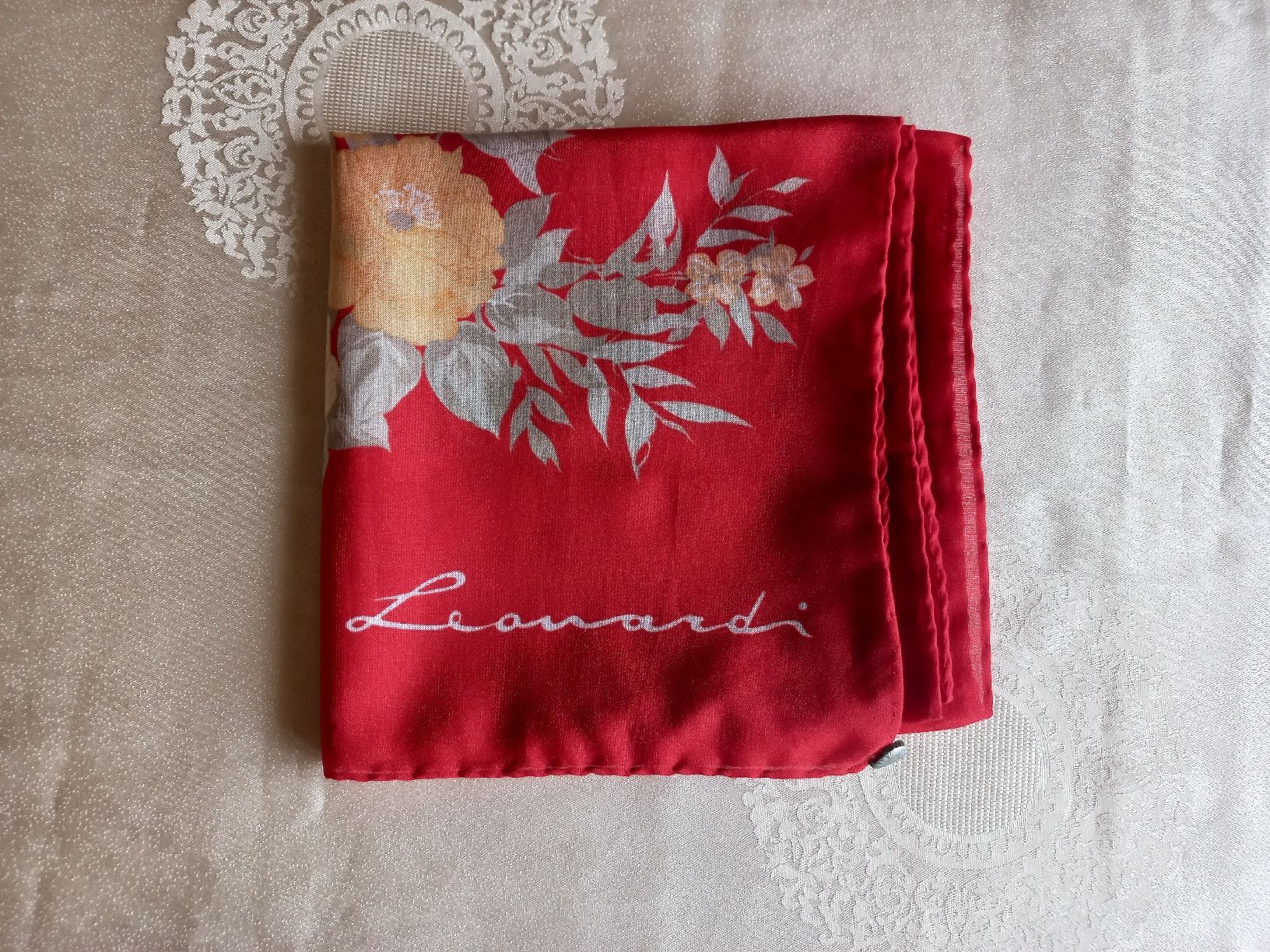 Foulards & écharpes: Leonardi foulard 150×36 cm – Neuf (Voir description) à Dompierre FR par fat_xth5 5