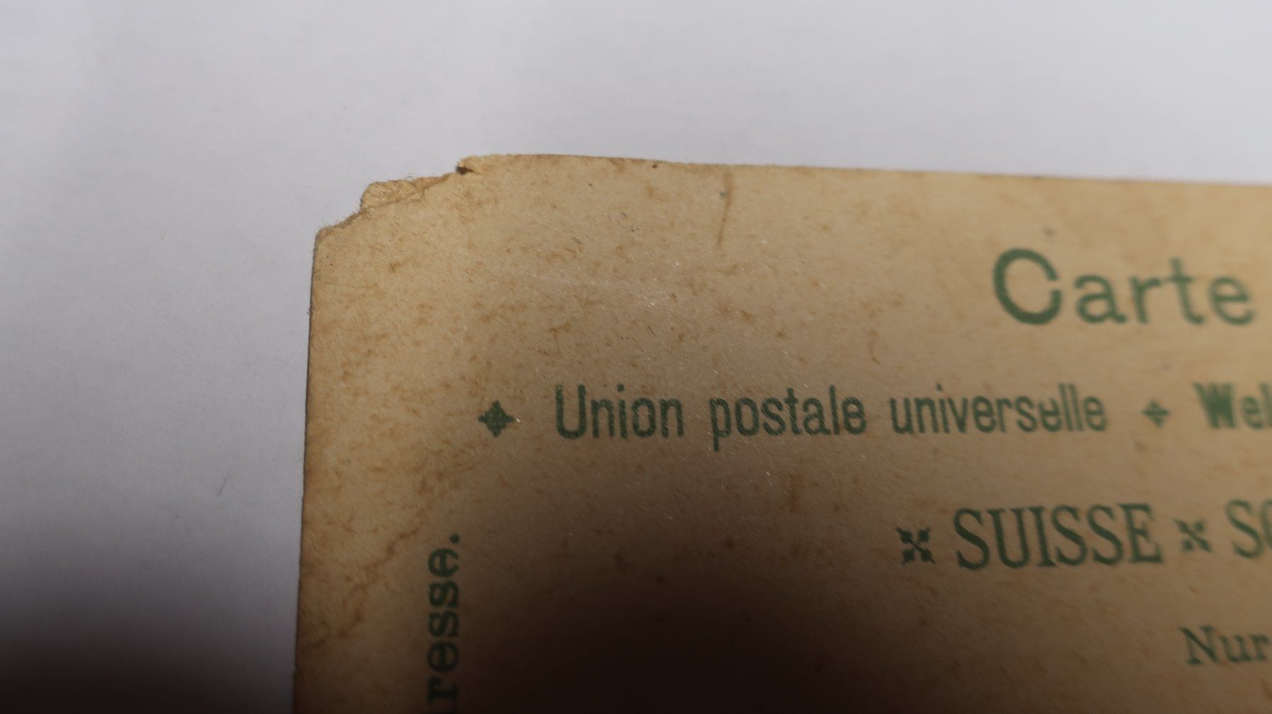 Cartoline postali: Souvenir de Fiez  1899 – Difettoso da Cormoret venduto da Pascalll2001 8