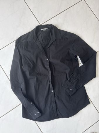 Schwarze Bluse Gr 36