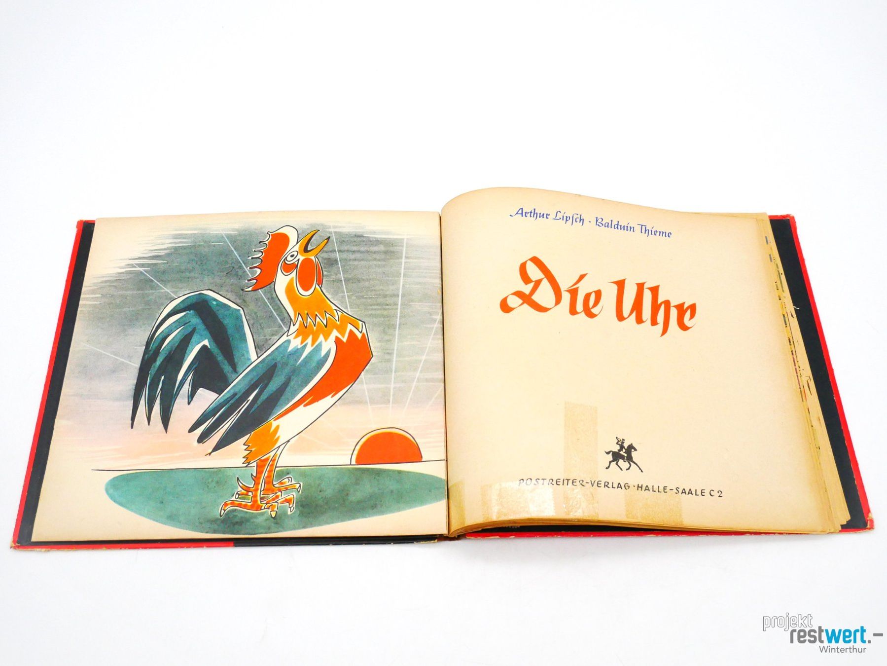 Bücher: Antikes Kinderbuch "Die Uhr" von Arthur Lipsch – Gebraucht aus Winterthur von Restwert_Winterthur 3
