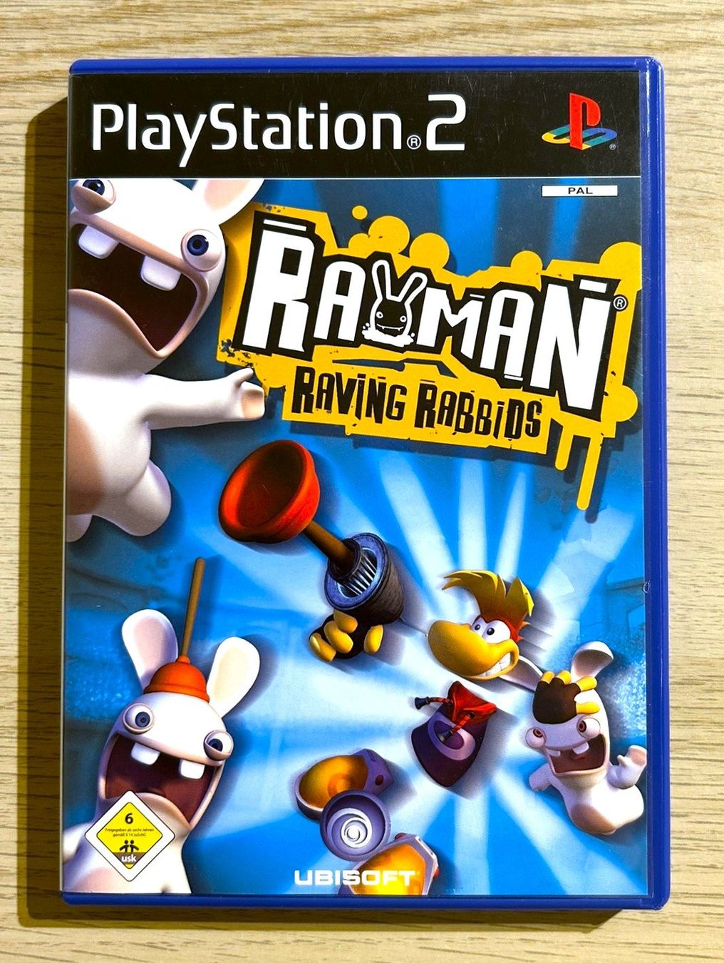 Sony Giochi: Rayman Raving Rabbids PS2 – Usato da St. Gallen venduto da Alpine.Arcade