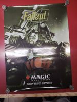 Fallout Magic the Gathering Store Poster Universes Beyond
