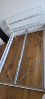 Bettgestell weiss mit Kopfteil gebraucht guter Zustand