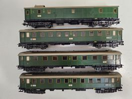 Märklin 4 voitures DRG dés 1.-fr