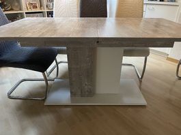Ausziehbarer Esstisch 160-209 × 90 cm  sehr guter Zustand