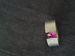 Anello disegn con pietra pink Niessing ST