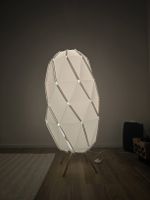 Stehlampe Design modern Weiss guter Zustand