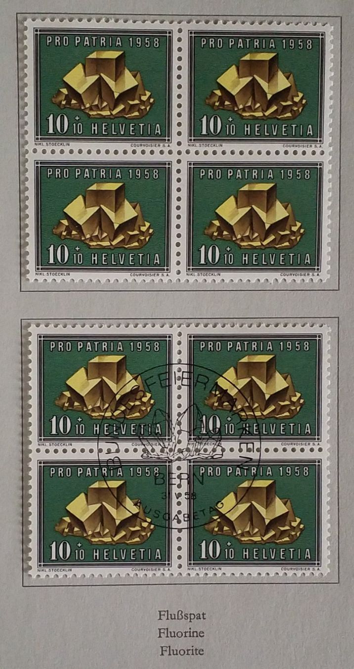 Tutti i francobolli: 1958, Geschenkheft Pro Patria ET, im 4-Block 119.-++ – Nuovo (secondo la descrizione) da Baden venduto da Eggi 4