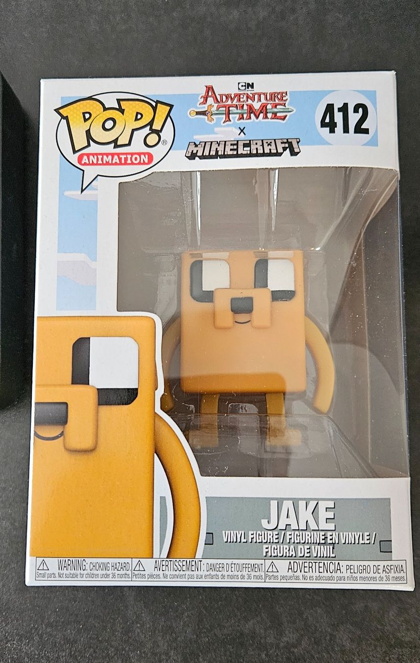 Funko Figuren: Funko Pop Jake - Adventure Time X Minecraft – Neu und originalverpackt aus Oberrohrdorf von