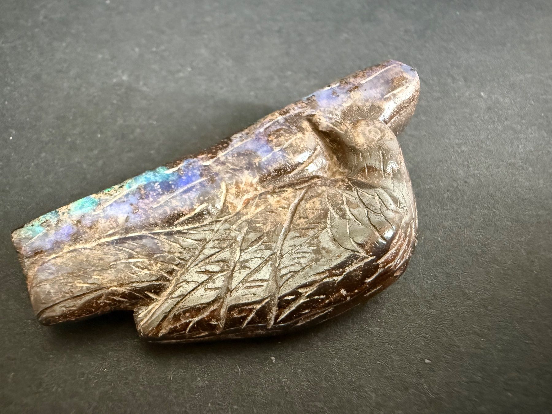 Pierres précieuses: Boulder Opal Figur – D'occasion à Spiegel b. Bern par Rogger72 2