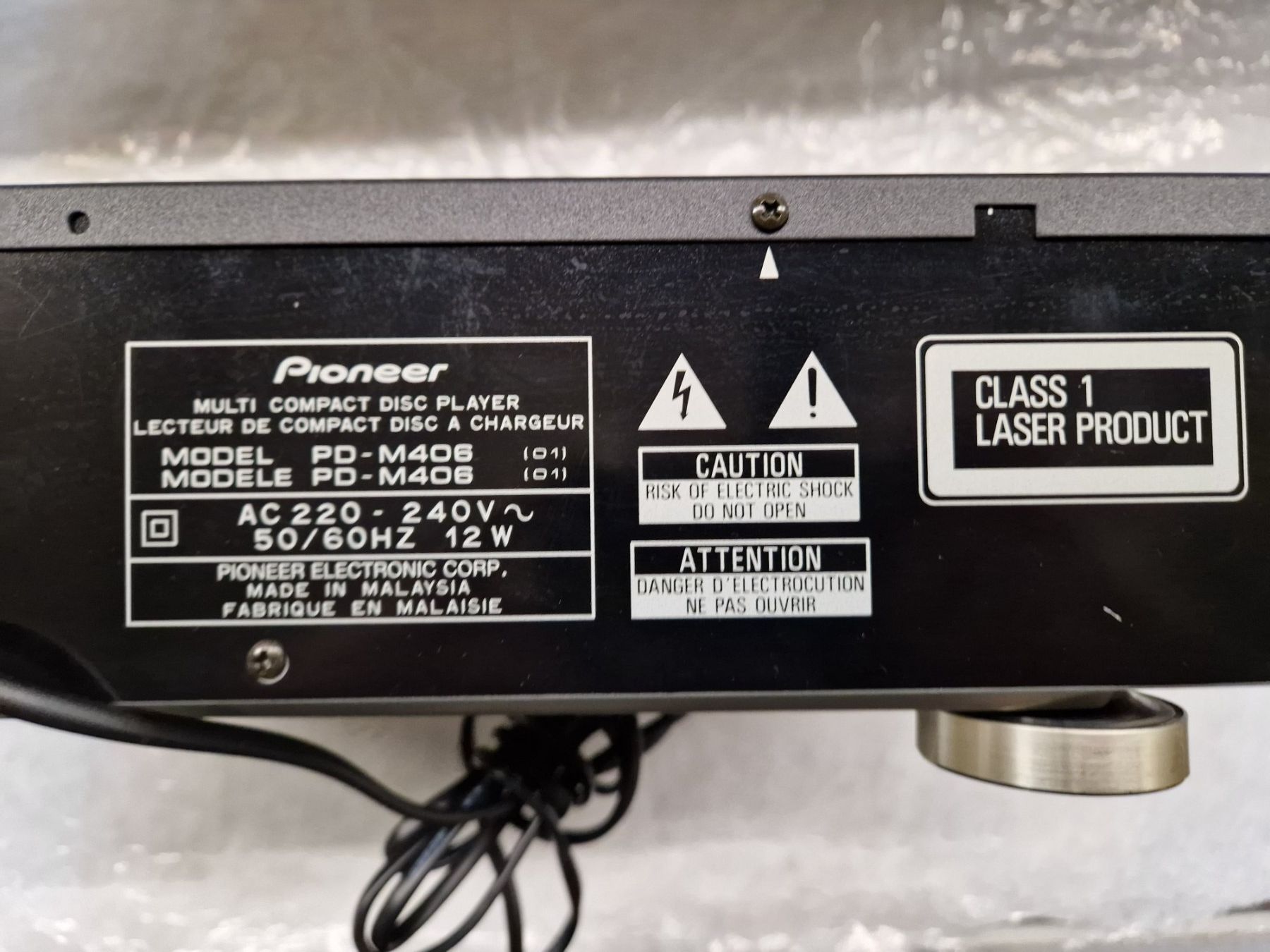 Multimediaplayer & Streamer: Pioneer CD-Wechsler PD-M406  6 Disc – Gebraucht aus Wädenswil von tome70 4