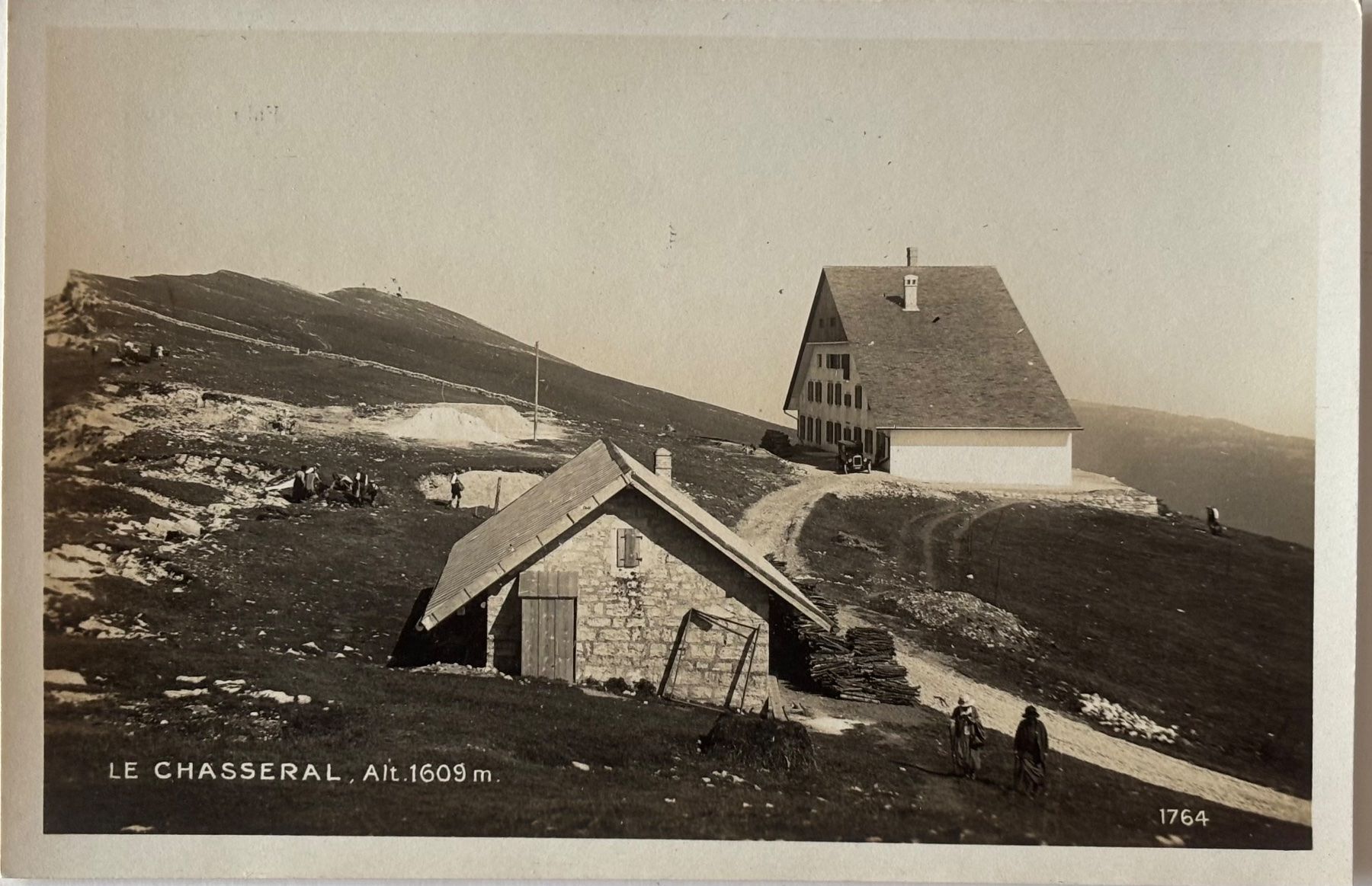 Ansichtskarten: Le Chasseral, Berner Jura – Gebraucht aus Frauenfeld von Merk52