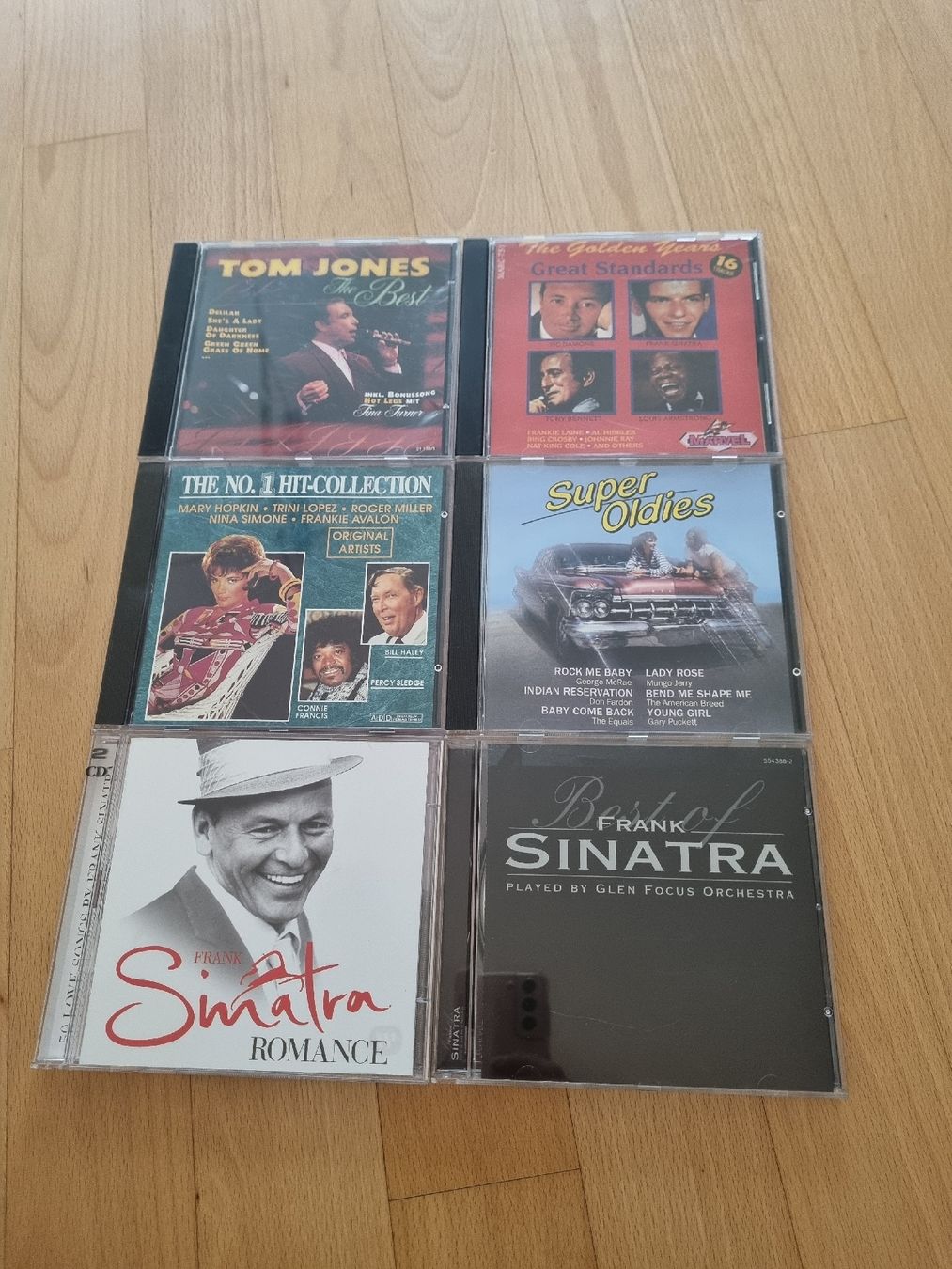 CD: 6 CDs: Tom Jones, Frank Sinatra, Oldies etc. – Usato da Altendorf venduto da evuhler