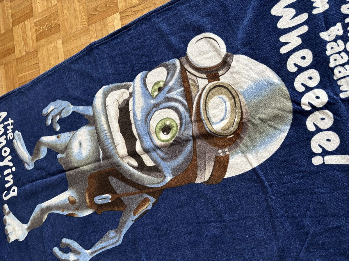 Teli da bagno: NEU** Crazy Frog Badetuch - 70x145cm – Nuovo e nell'imballaggio originale da Jona venduto da Sid100 5