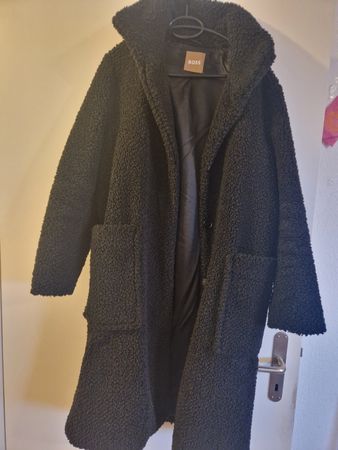Boss Teddyfellmantel Grösse 44