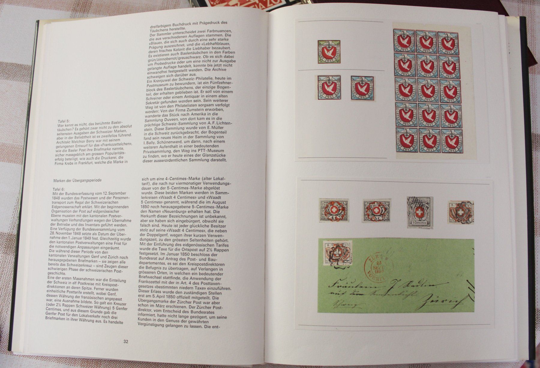 Bücher: Literatur zu schweizer Briefmarken – Gebraucht aus Pratteln von Wildtulpe 9