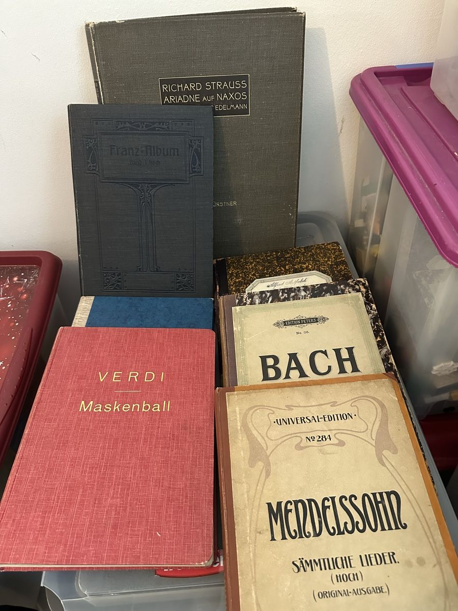Libri: Antiquarische Notenbücher – Usato da Russikon venduto da Schenie
