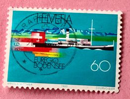 Nr. 845 LEBENSRAUM EUREGIO BODENSEE GESTEMPELT 1993   