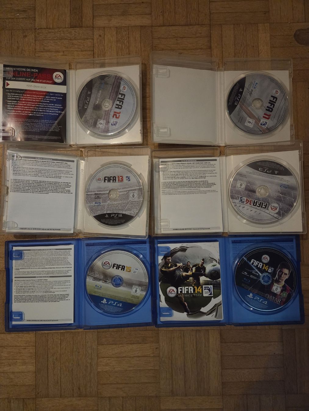 Sony Spiele: Fifa Sammlung PS1 bis PS5 – Gebraucht aus Riehen von str_2msn 2
