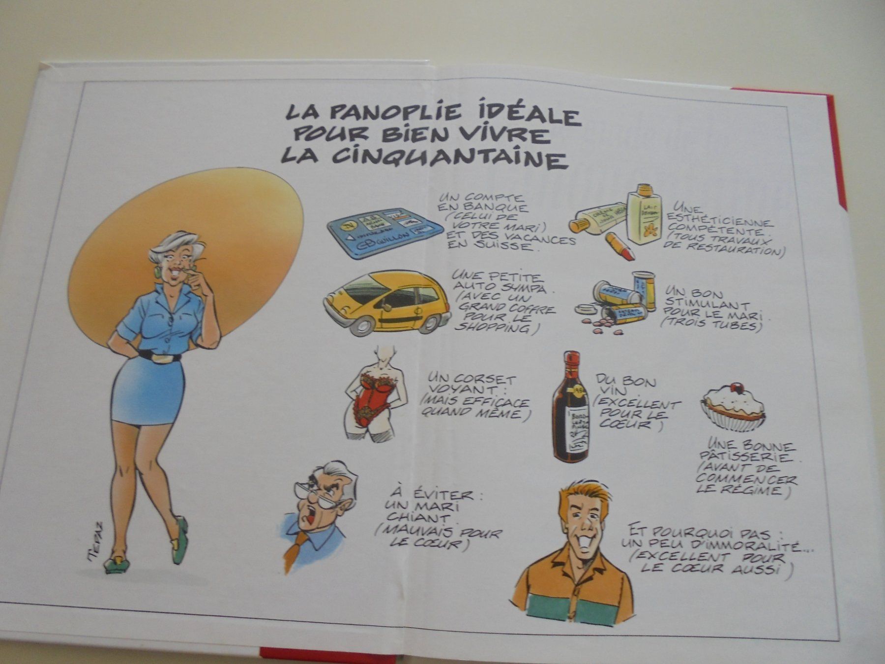Fumetti: " Le guide de la cinquantaine " BD  Vents d' Ouest – Usato da Crissier venduto da Promopost 1