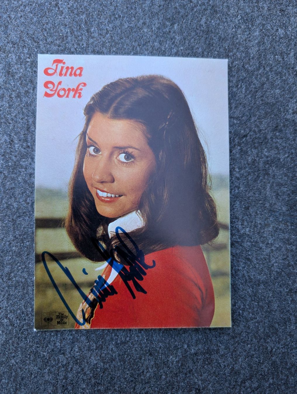 Autografi: Tina York, handsigniert – Usato da Buchs ZH venduto da Fussballfredi