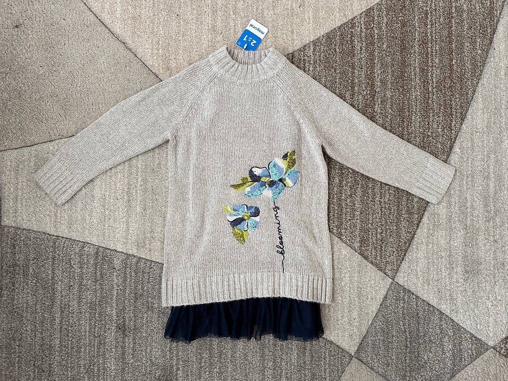 Mayoral Maglioni & Felpe: Set Maxoral Kleid und Pullover Gr.134 Neu – Nuovo e nell'imballaggio originale da Zürich venduto da makmakmak