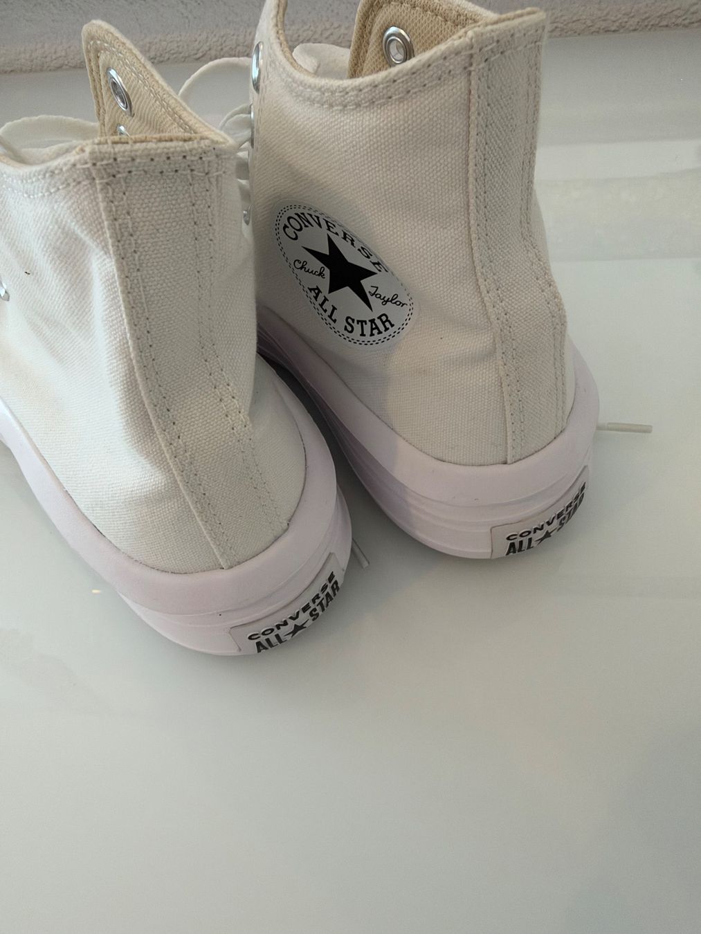 Converse Scarpe da donna: Converse High Sneaker weiss neu – Nuovo (secondo la descrizione) da Grenchen venduto da nax_n7gd 3