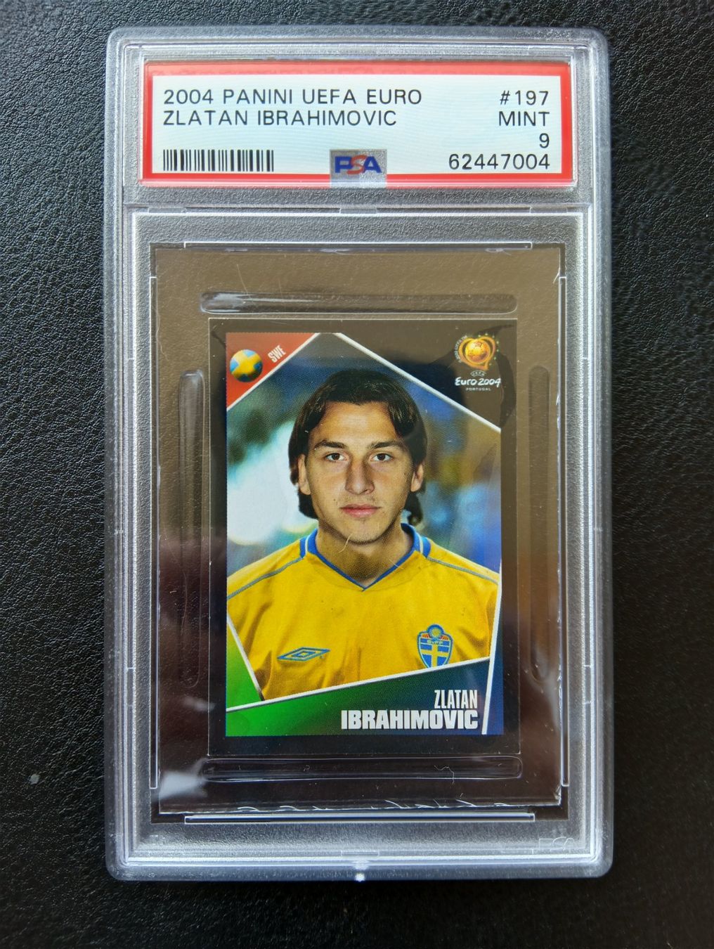 Panini Sammelbilder & Trading cards: 2004 Panini Zlatan Ibrahimovic PSA 9 #197 – Gebraucht aus Steinen von antikesundseltenes