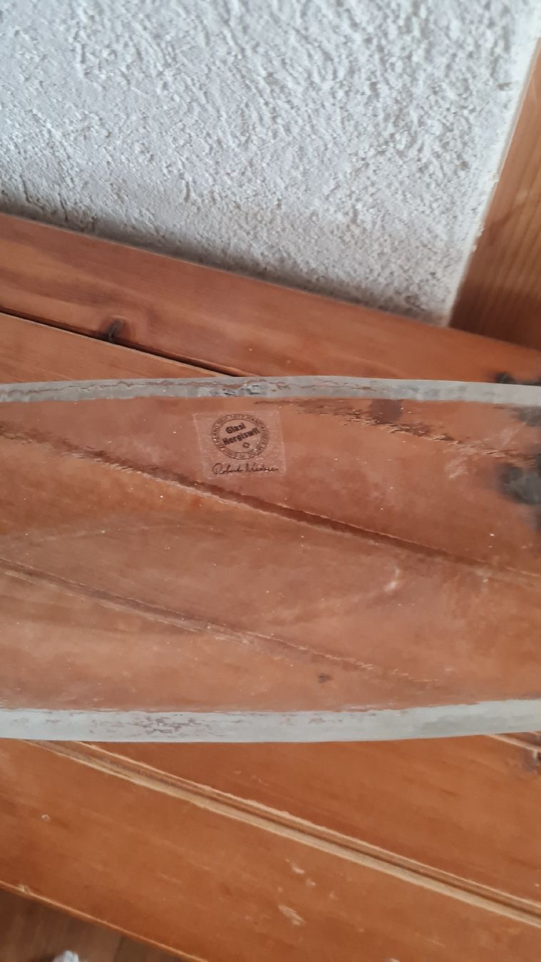 Glasi Hergiswil Schalen: Glasi Hergiswil Gondolaschale gross – Neu (gemäss Beschreibung) aus Münsingen von Cuci31 1