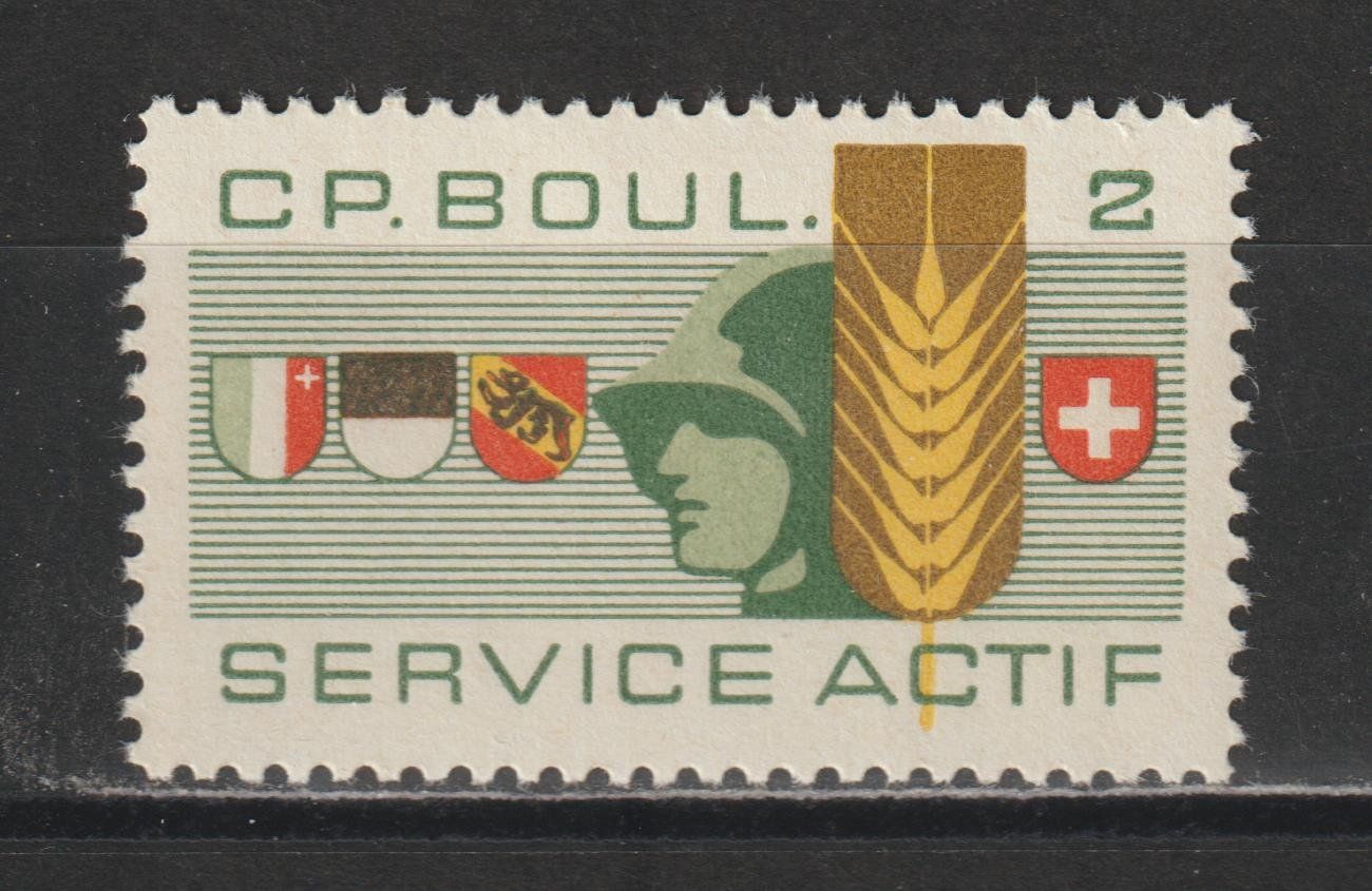 Alle Briefmarken: Bäcker Nr. 2/1 * – Gebraucht aus Siebnen von Fstaehli