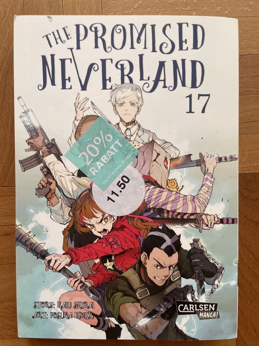 Fumetti: "The Promised Neverland 17" - Manga – Usato da Rütihof venduto da Highwayjackie