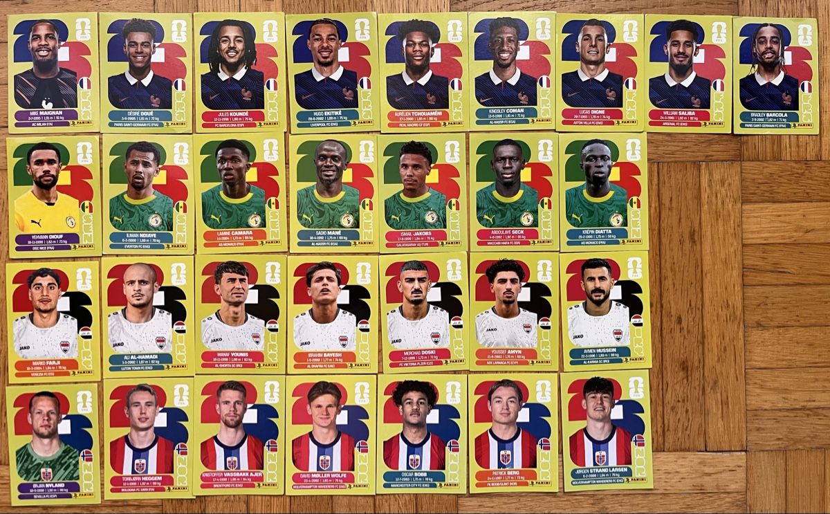 Panini Cartes à collectionner: Panini Sticker WM 2026 Gruppe I – Neuf (Voir description) à Bubikon par TheresaK86
