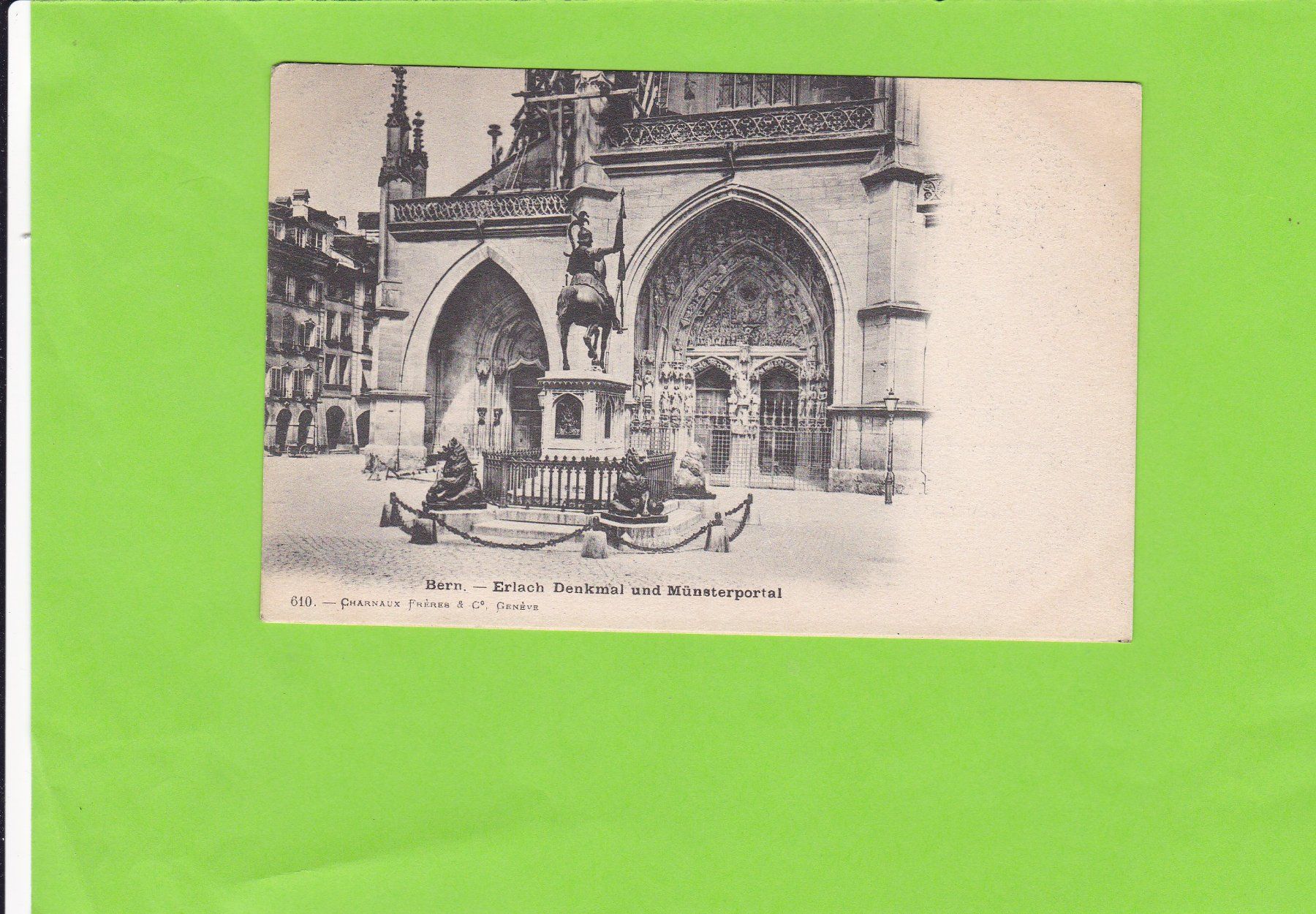 Cartes postales: Bern-Erlach Denkmal – D'occasion à St. Peterzell par neckertal